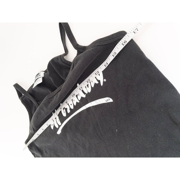 Gitano Sportswear Black "Off Broadway" Tank Top Womens L Y2K - Picture 4 of 5